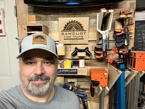 Customer photo review of [6 Pack] 112 Style Leather Patch Trucker Hats - Square Patch