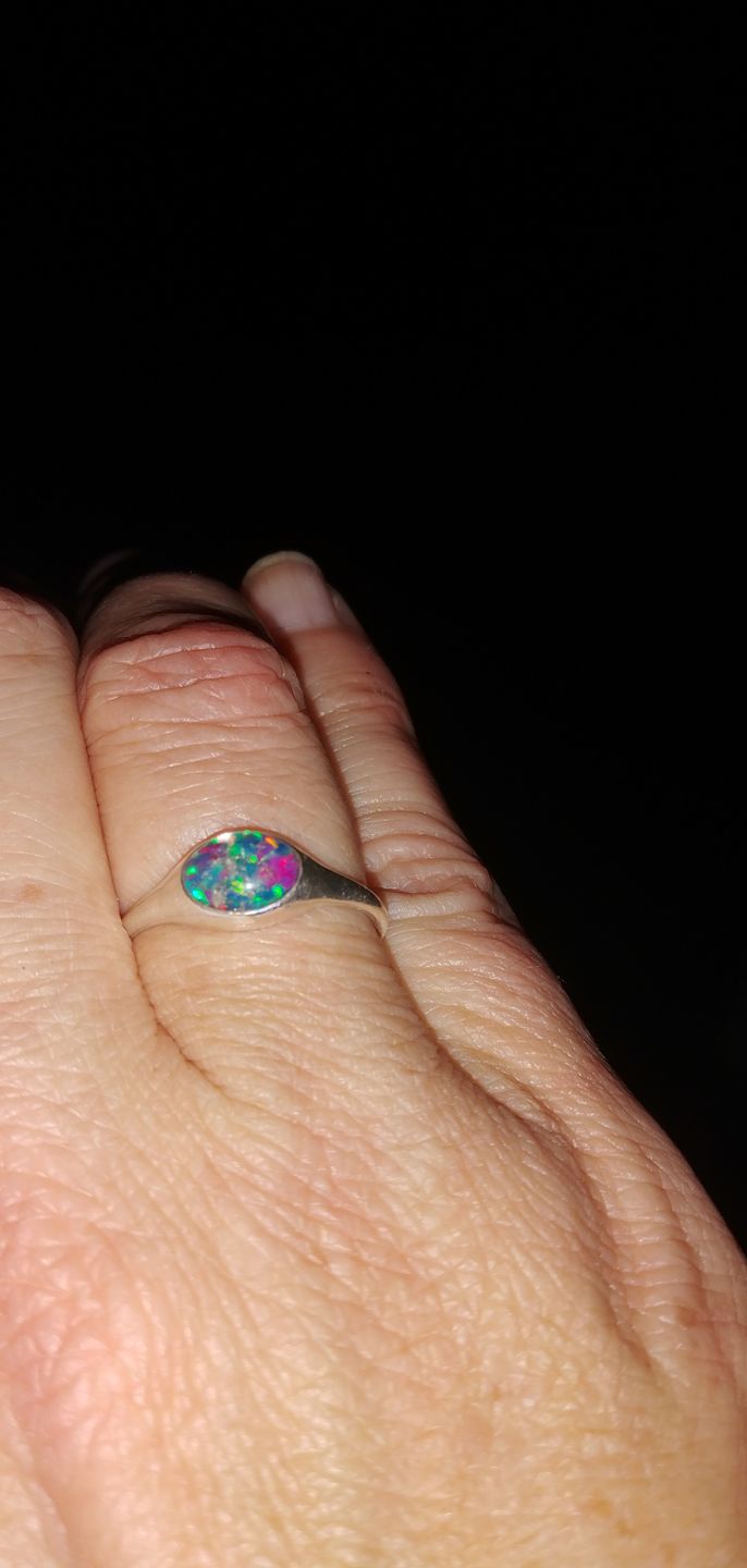 Customer photo review of Dainty Heart Cremation Pendant