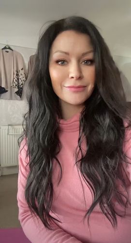 Customer photo review of The Loose Wave HD Fibre 24" Lace U Part Wig