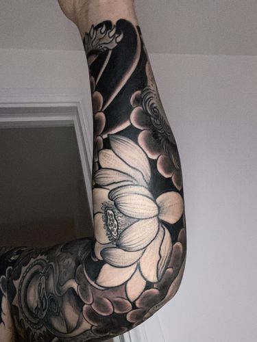 Customer photo review of TattooNumbx Numbing Cream