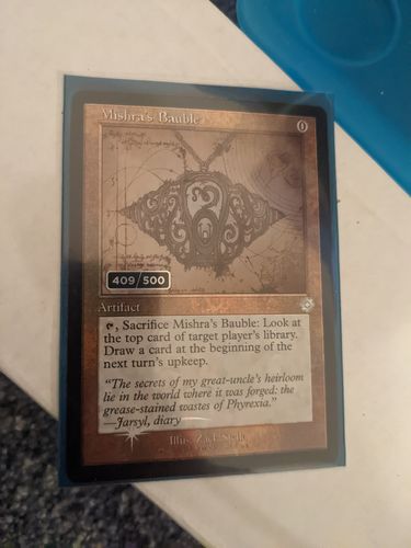 Customer photo review of Collector Booster Box - The Brothers' War (Magic: The Gathering)