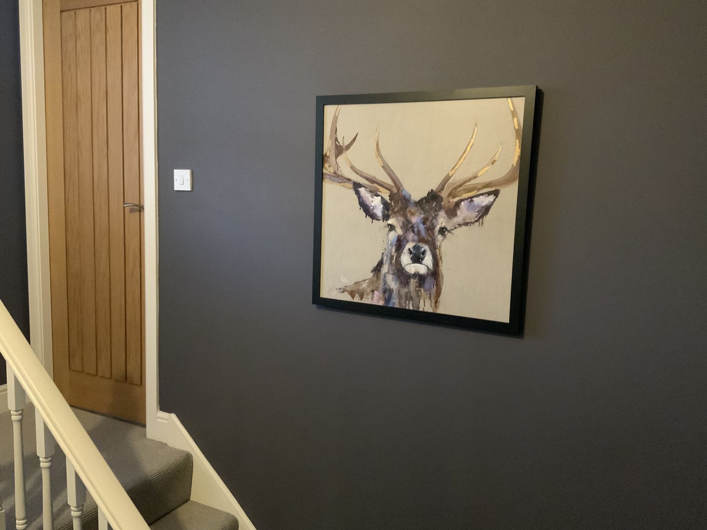 Customer photo review of Majesty By Louise Luton Framed Canvas