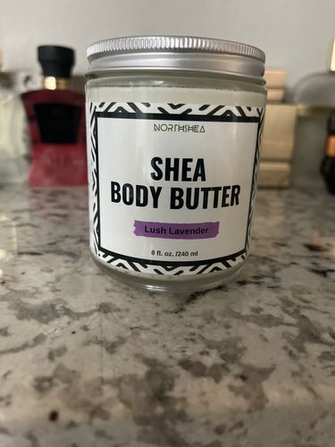 Customer photo review of Lush Lavender - Whipped Shea