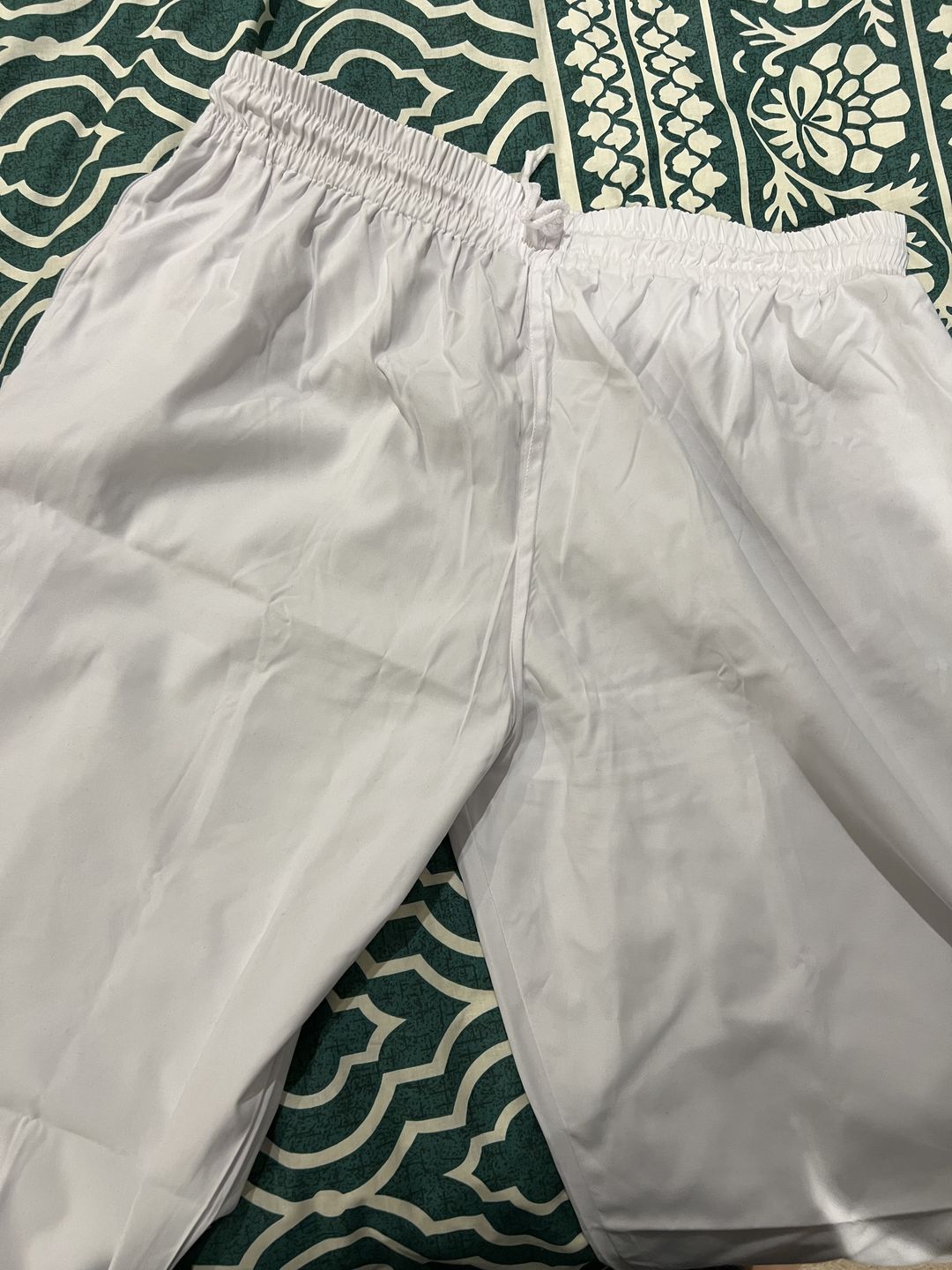 Customer photo review of Mens Zip Trouser