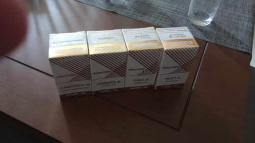 Customer photo review of Ciclo de definición oral para principiantes | Oxandrolona, Winstrol, Clembuterol & Proviron