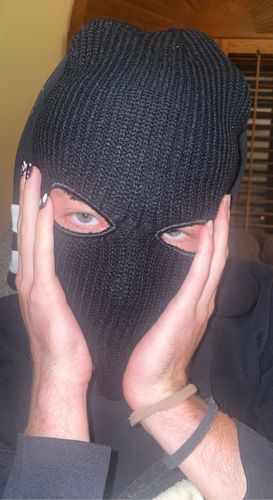 Customer photo review of Rabbit Ski Mask Bunny Balaclava