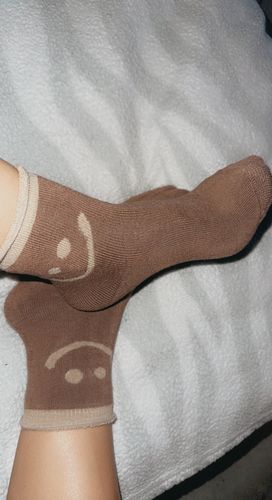 Customer photo review of Happy Face Socks Pack