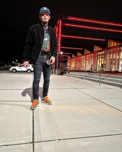 Customer photo review of Dunk Low Team Dark Green Orange DopeSkill Sweatshirt BEAN Graphic
