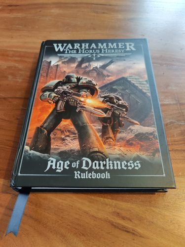 Customer photo review of Horus Heresy: Age of Darkness Rulebook
