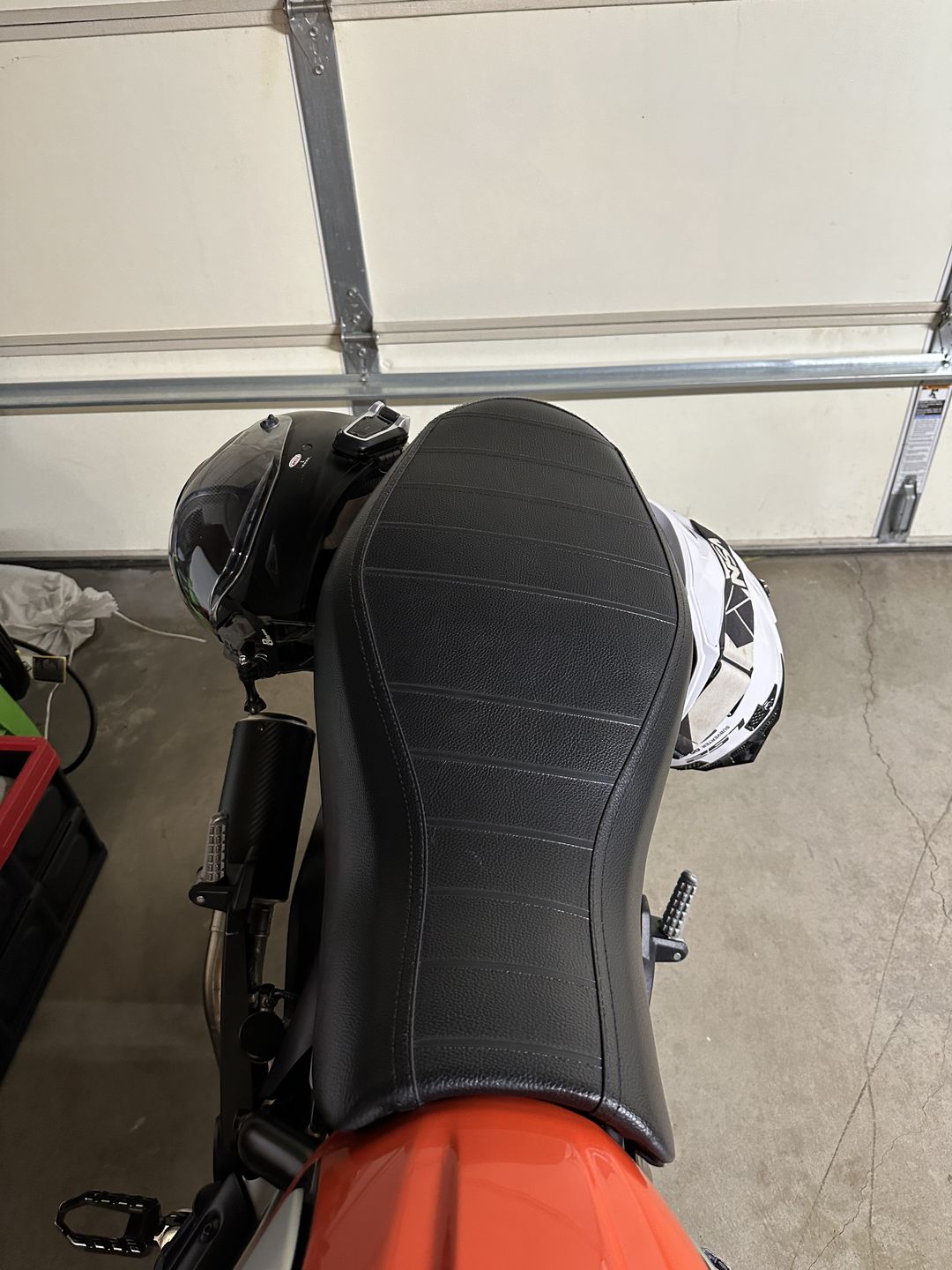 Customer photo review of Ducati Scrambler Helmet Hook (lock)