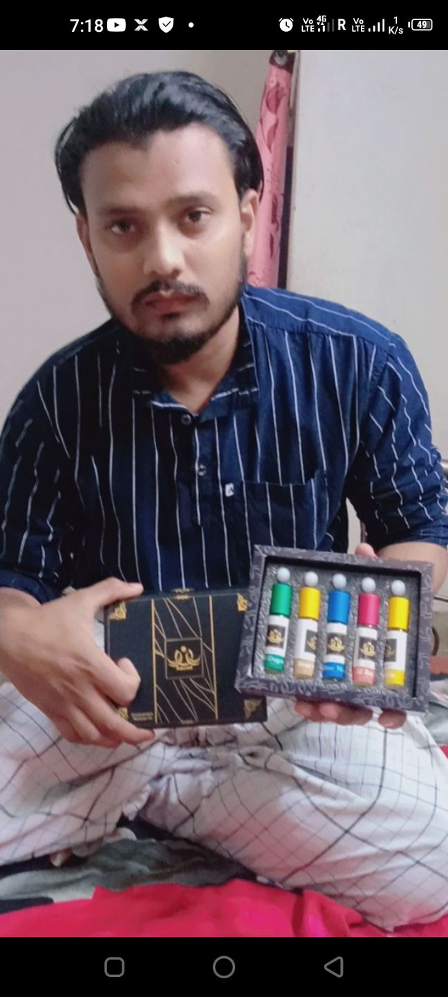 Customer photo review of Silver Combo (05 x 06Ml : Pack of 05)