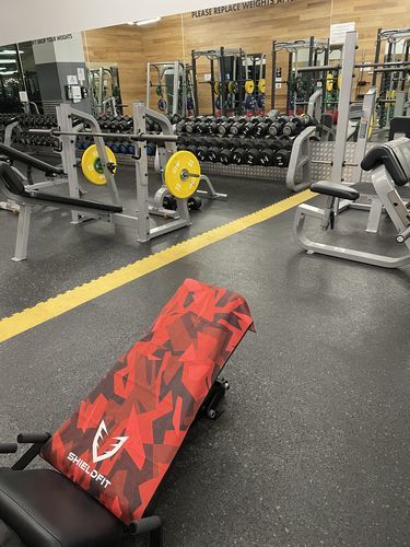Customer photo review of Powerlifter 4 Antibacterial Gym Towel Pack