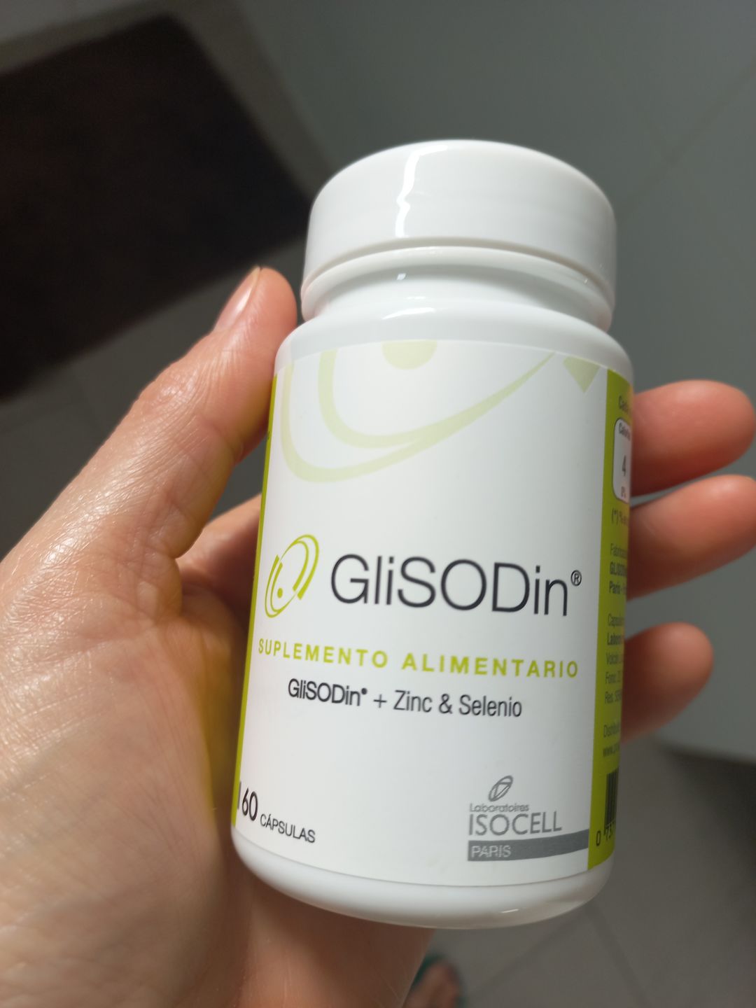 Customer photo review of GliSODin-60 cáps