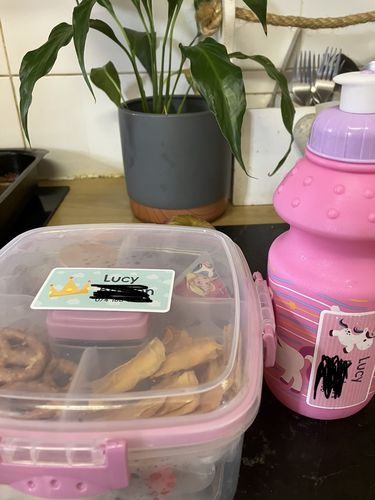 Customer photo review of Colour Large Labels - Designer themes