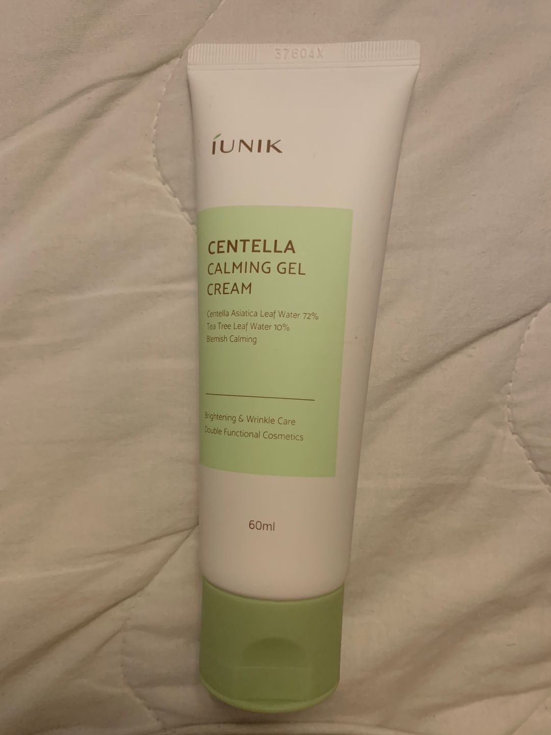 Customer photo review of [iUNIK] Centella Calming Gel Cream 60ml