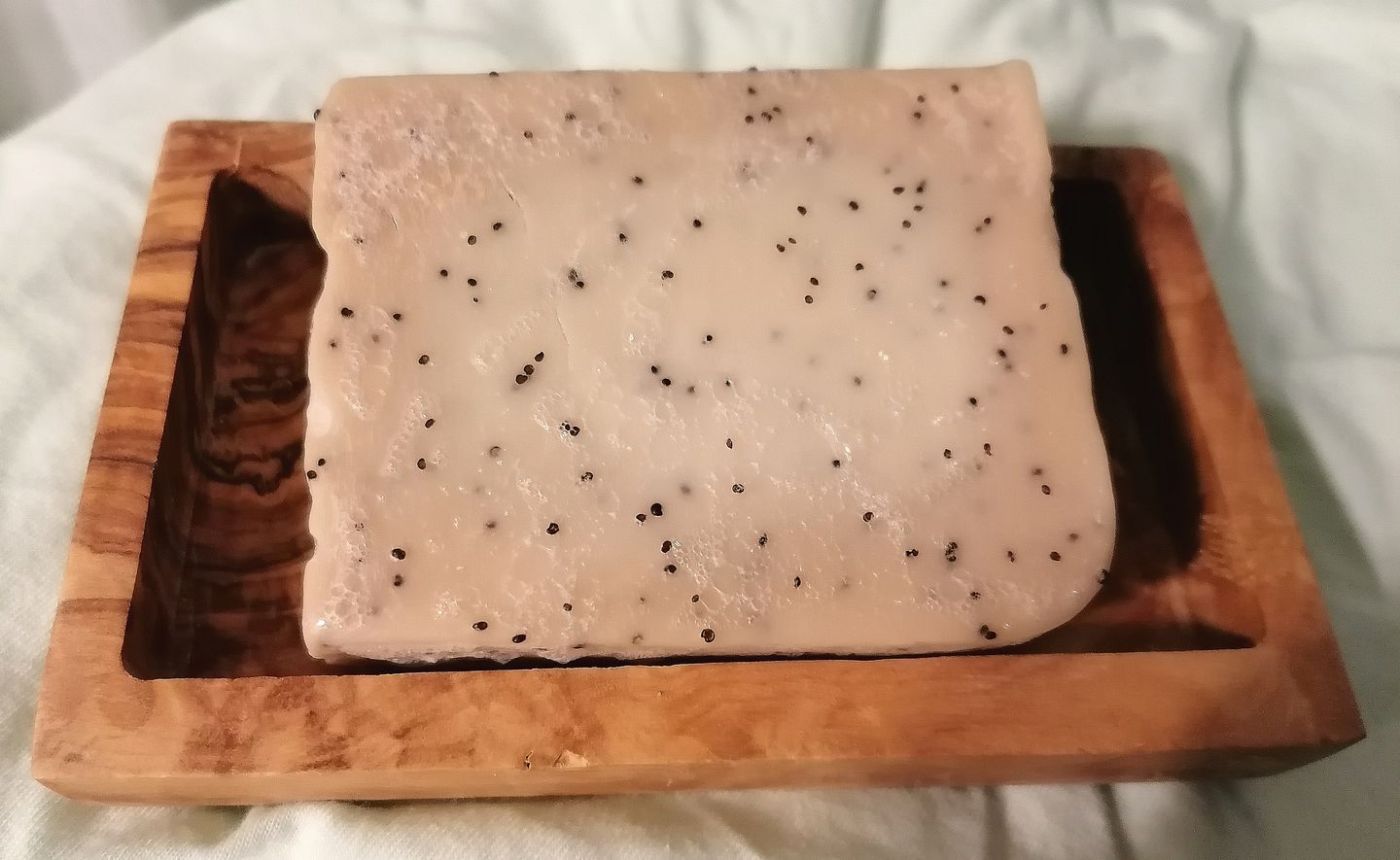 Customer photo review of Schafmilch Peeling Mit Mohn