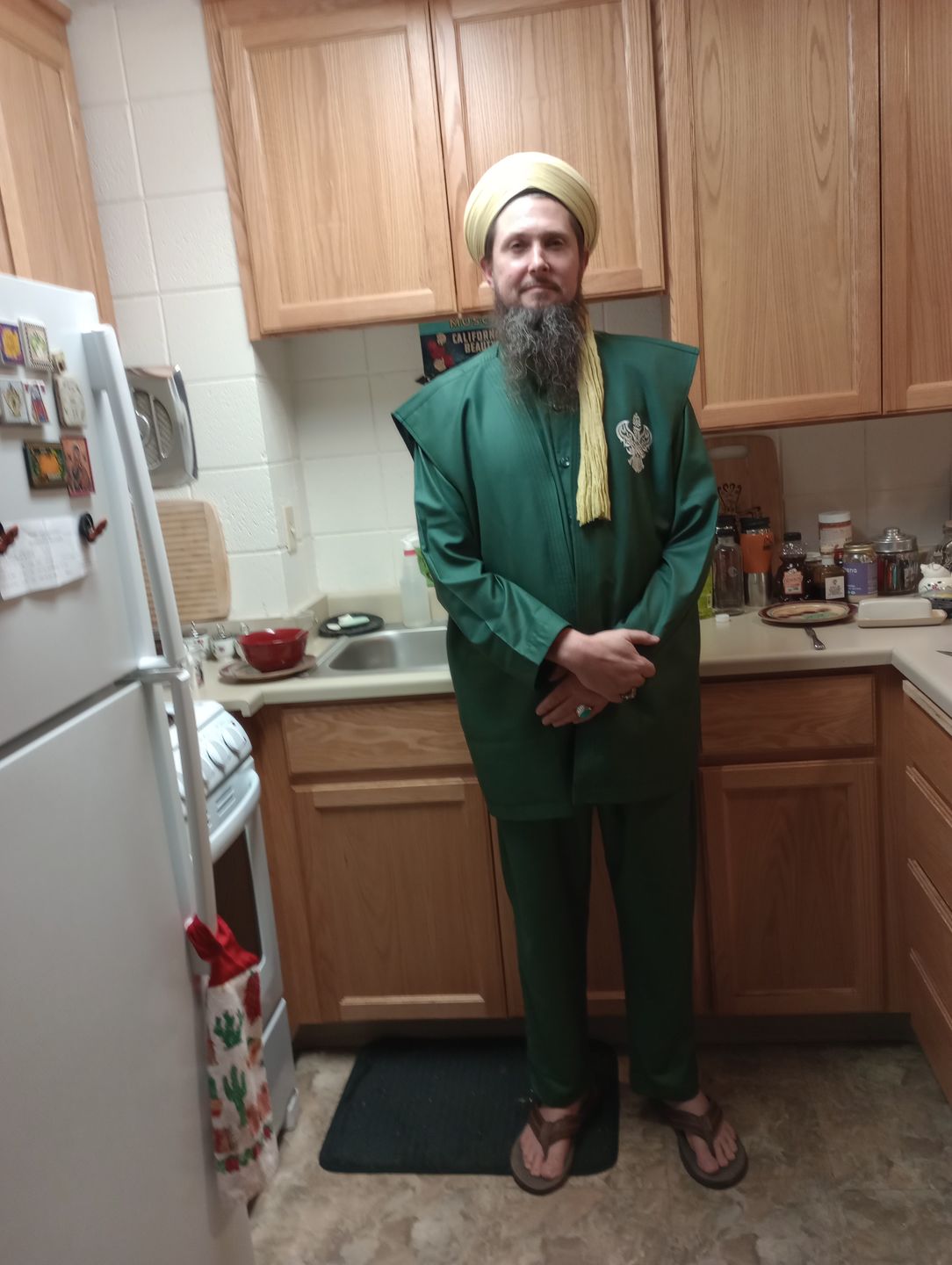 Customer photo review of Sunnah Suits Custom Handmade