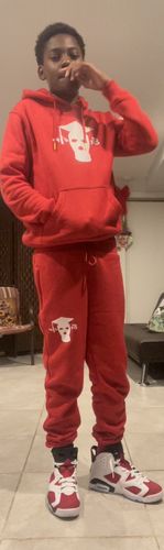 Customer photo review of KIDS GRADUATION SWEATSUIT