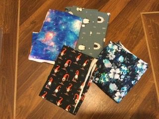 Customer photo review of Printed French Terry Remnants