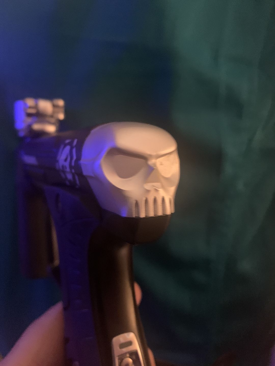 Customer photo review of 170R SKULL BACK CAP
