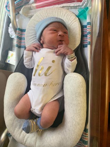 Customer photo review of Snuggle Cloud™ | Baby Lounger