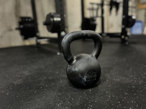 Customer photo review of 20kg / 44lbs E-coated Cast Iron Kettlebell