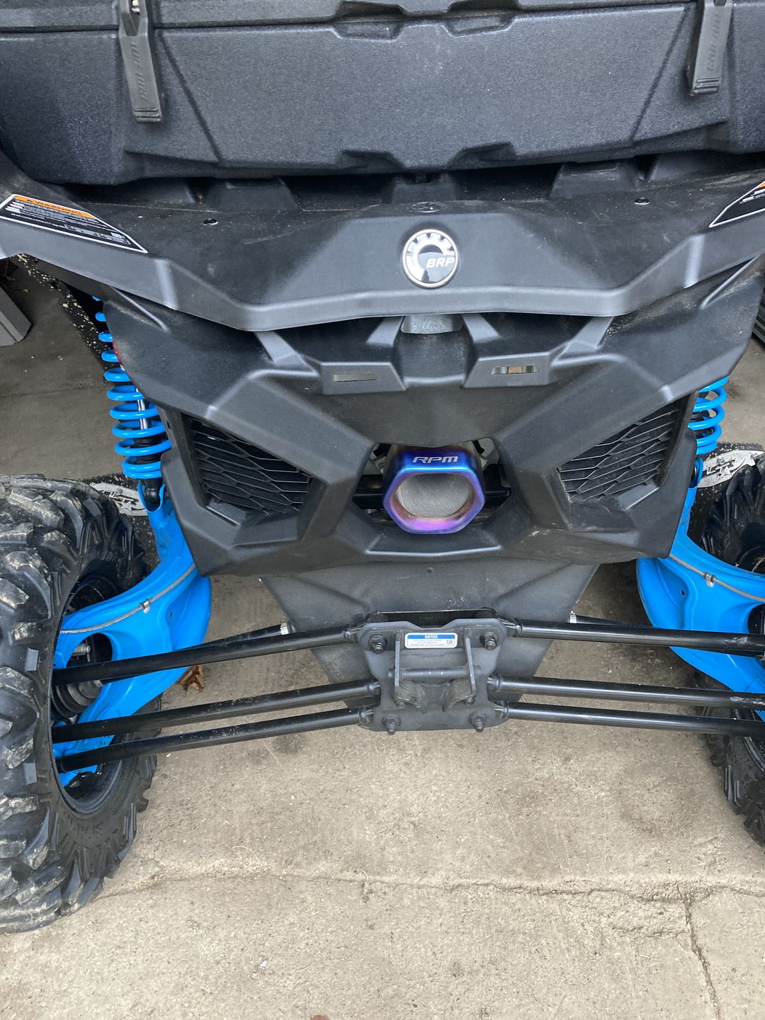 Customer photo review of X3 Stainless OEM Replicated Blued Tip & Black Tip