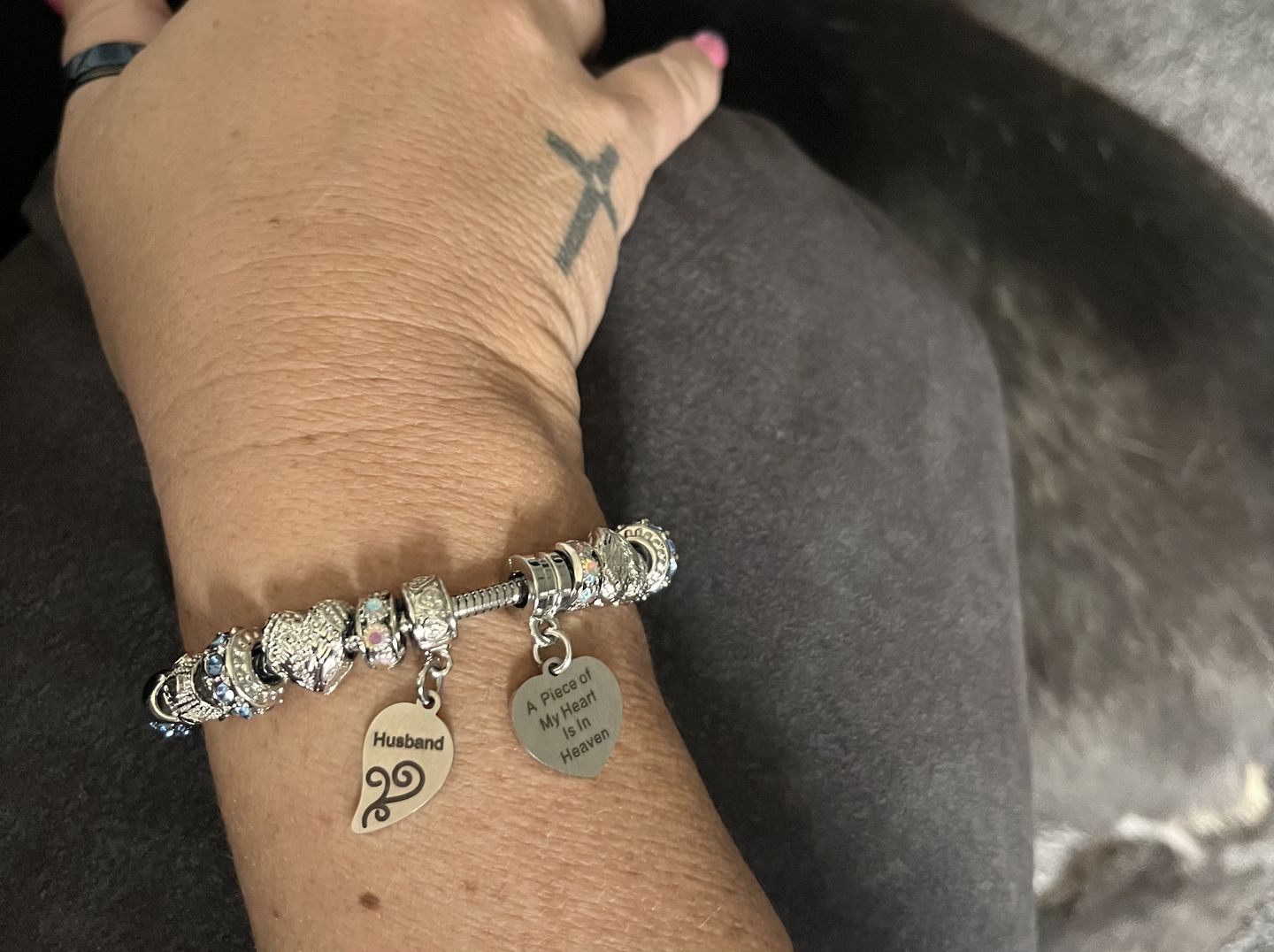 Customer photo review of My Whole Heart Clip-on Charm