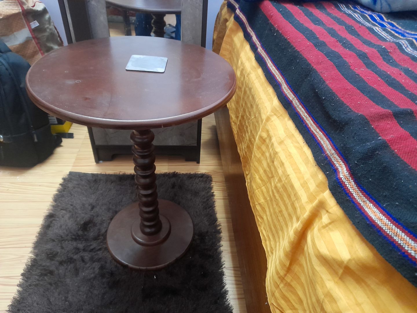 Customer photo review of Wooden Side Table for Living Room Coffee End Table