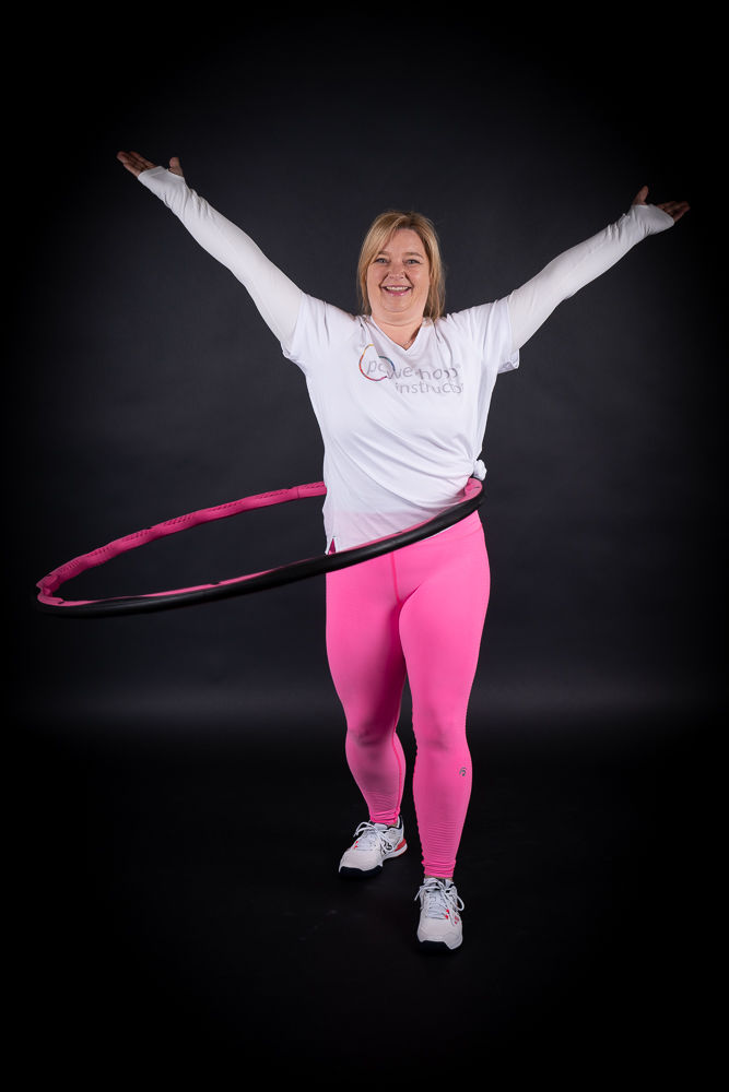 Customer photo review of Powerhoop Deluxe Weighted Hula Hoop 1.9kg