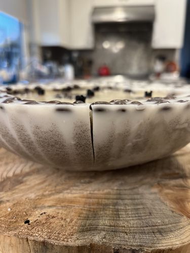 Customer photo review of Farm Fresh Square Candle - over 2 lbs!