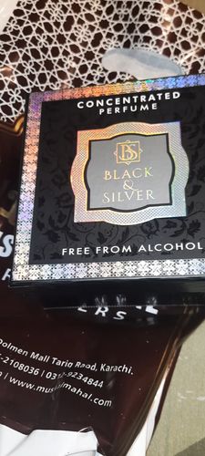 Customer photo review of Black And Silver | Premium Attars | 12ml