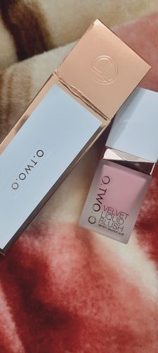 Customer photo review of O.TWO.O LIQUID BLUSH