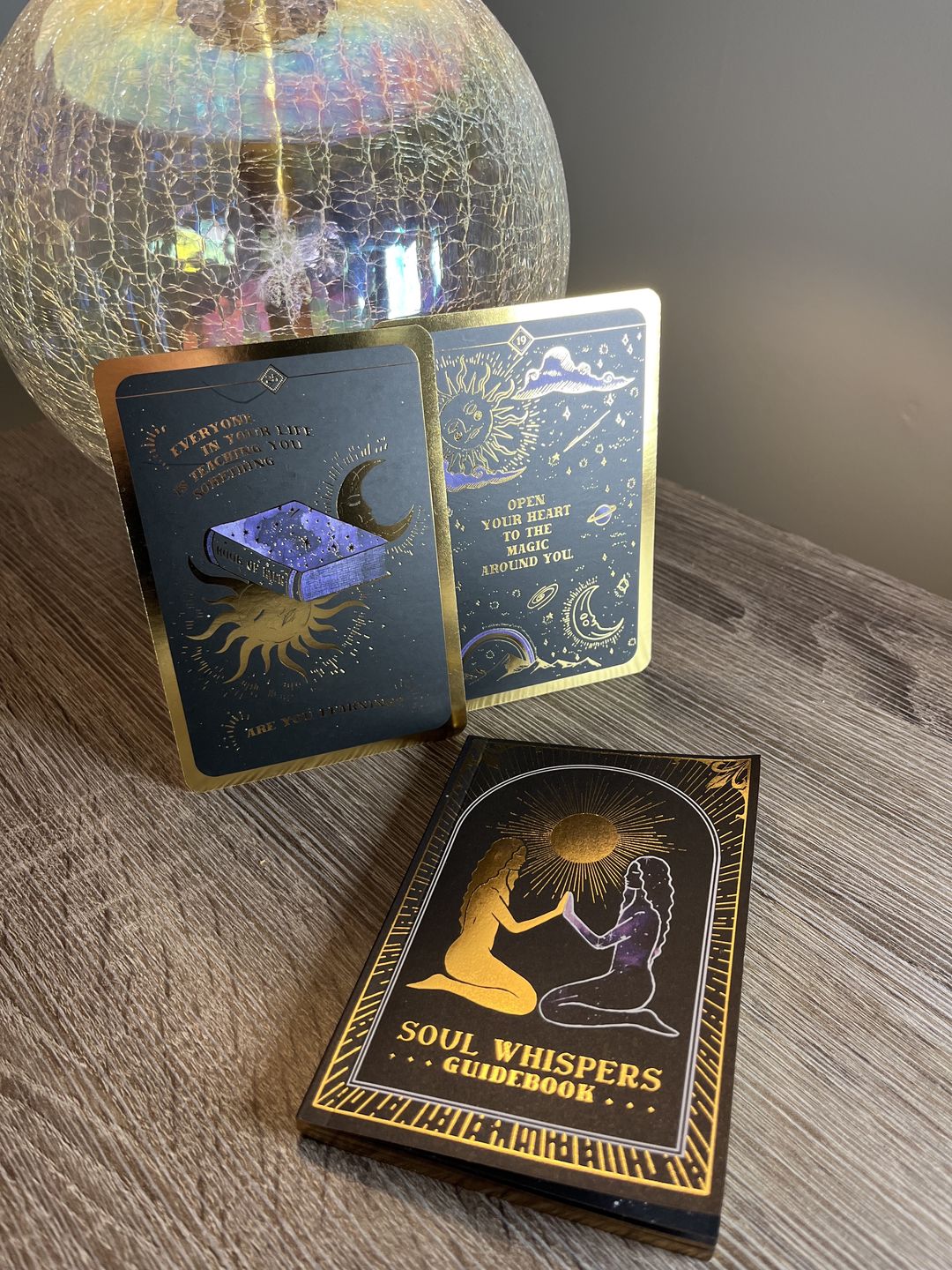 Customer photo review of Soul Whispers Card Deck