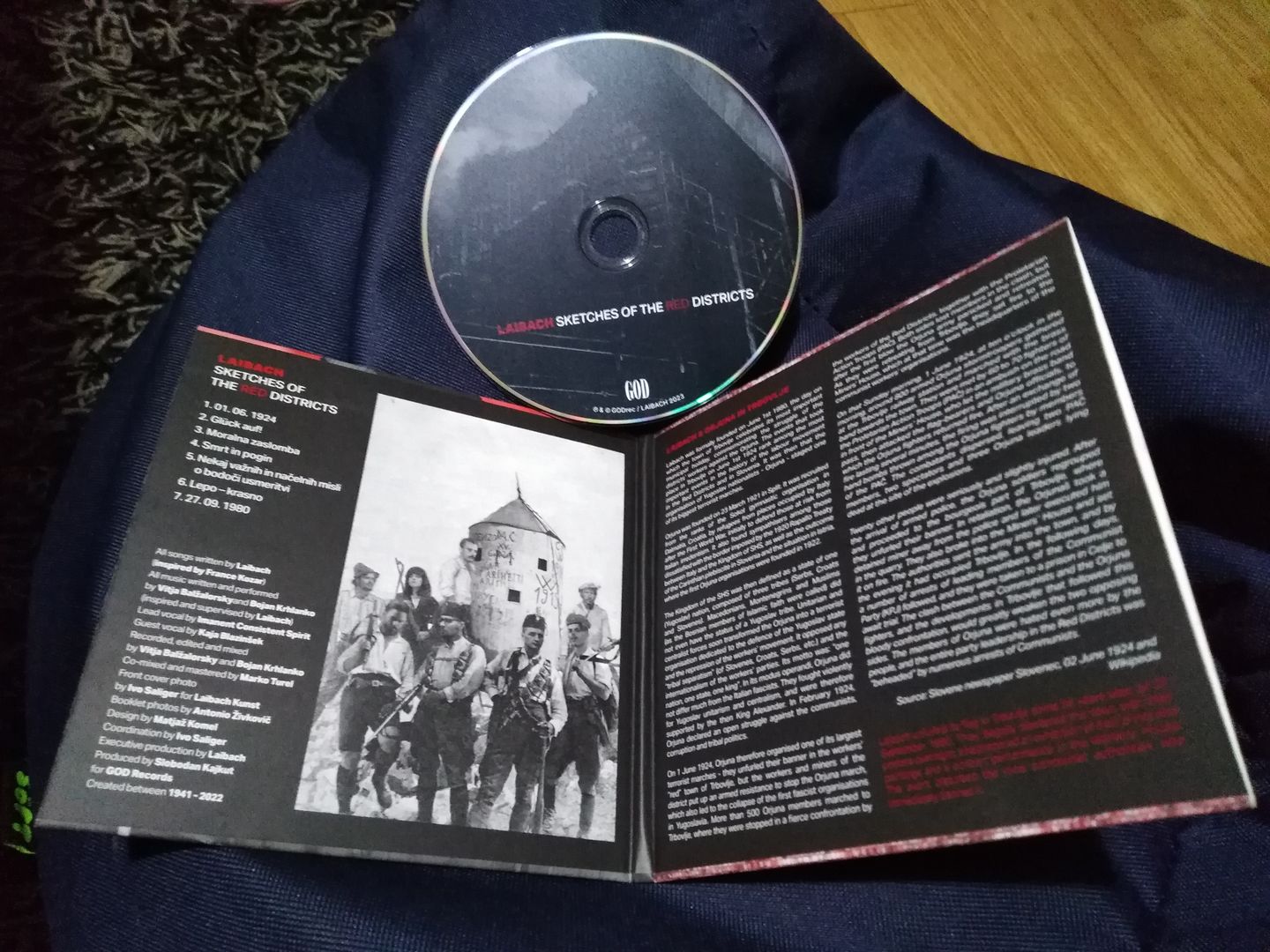 Customer photo review of Sketches Of The Red Districts CD & Booklet - Pre order