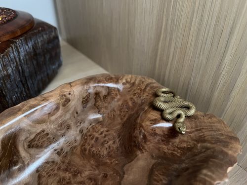 Customer photo review of Snake Pendant