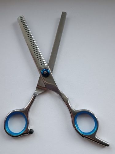 Customer photo review of Tijeras ergonómicas de entresacar 6'