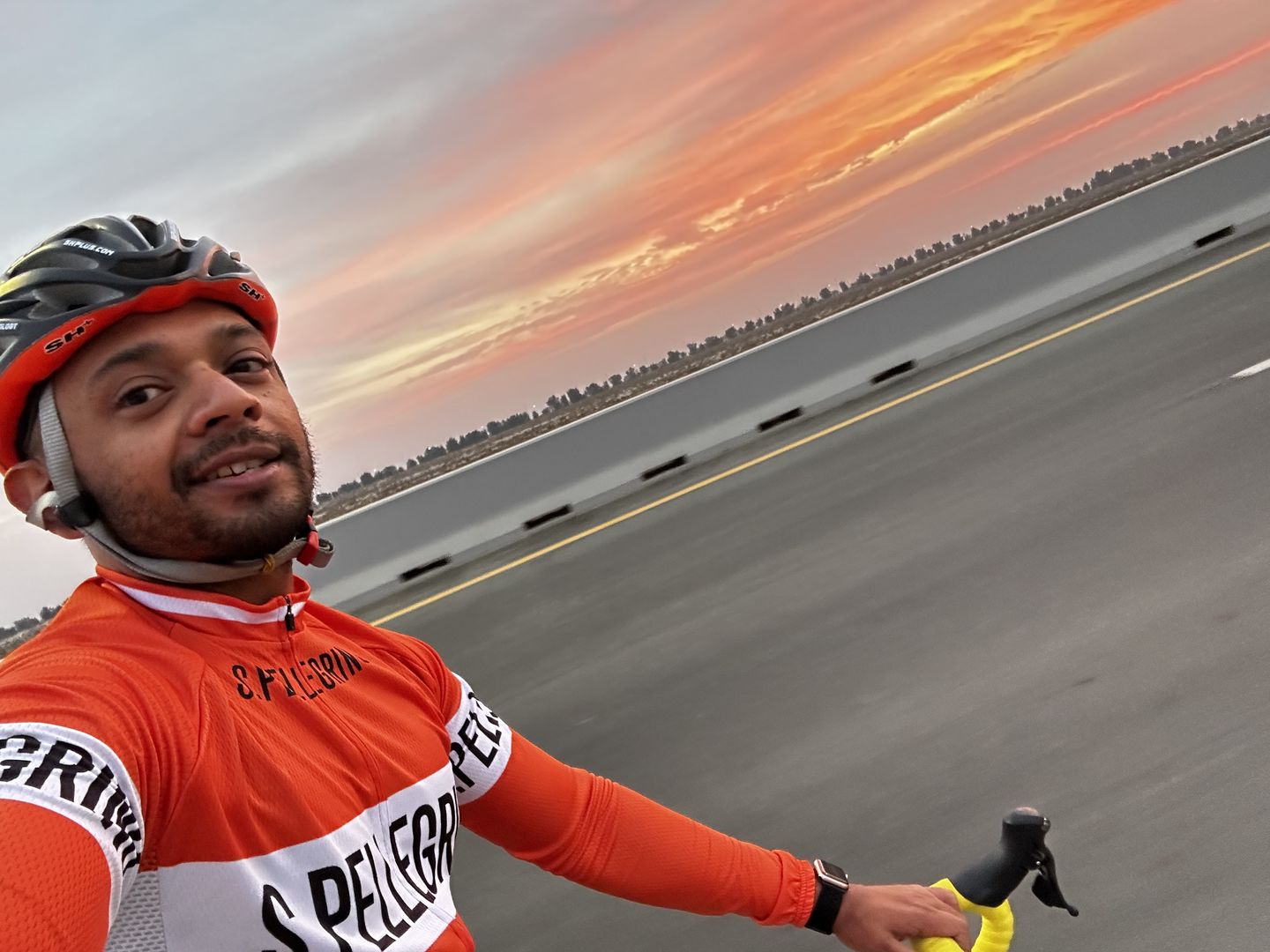 Customer photo review of Retro S. Pellegrino Long Sleeve Jersey