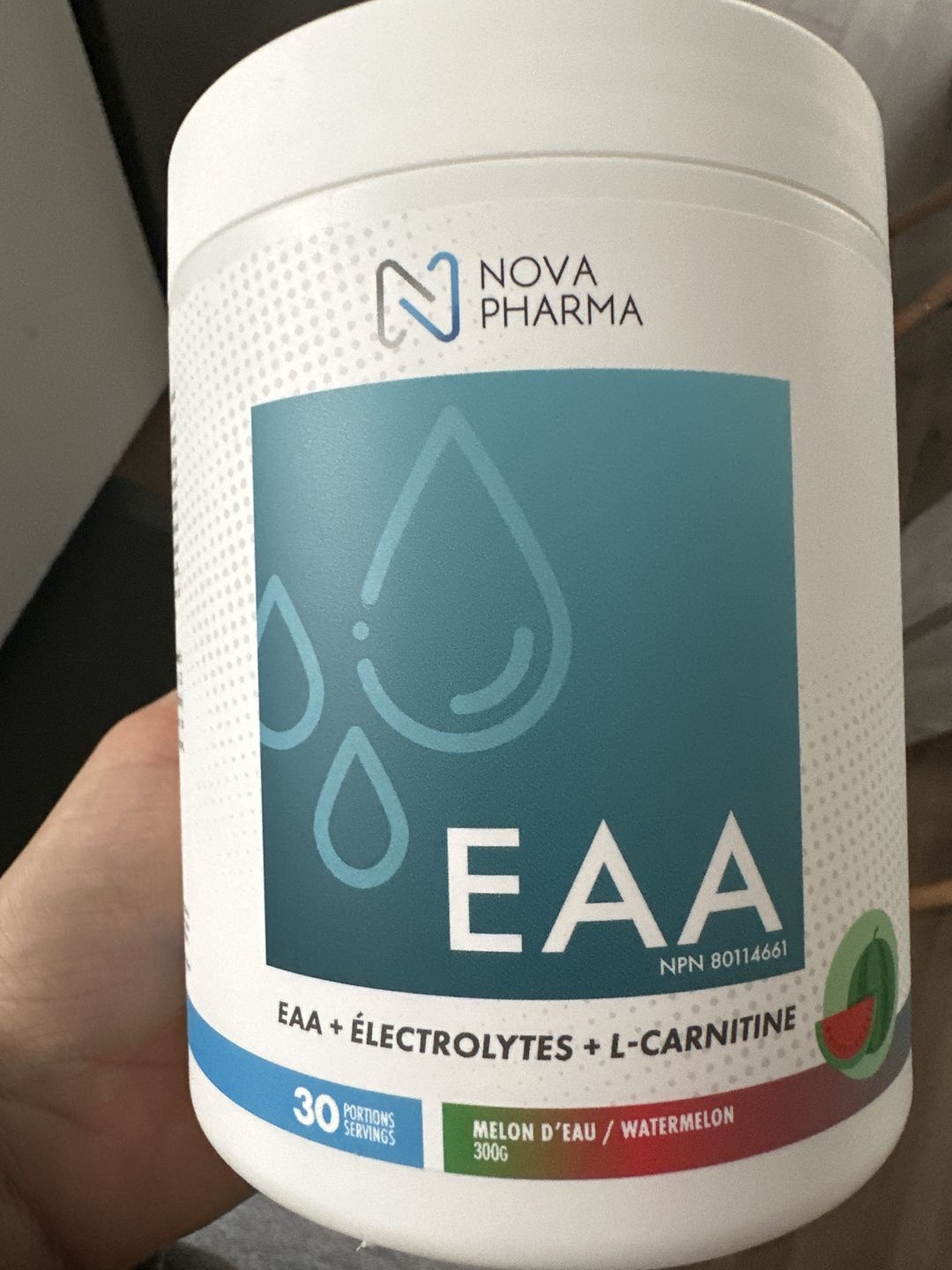 Customer photo review of Nova Pharma - EAA 30 portions
