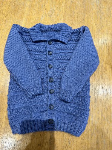 Customer photo review of Baby Mystery Knitting Box