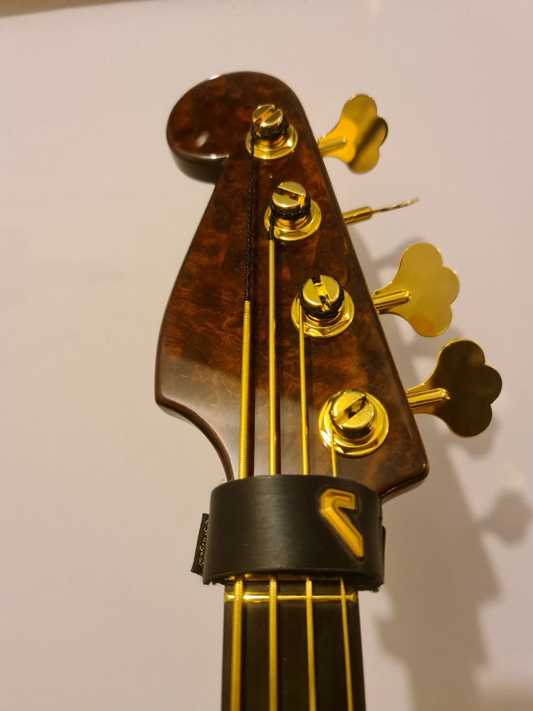 Customer photo review of USA Ultralite® Bass Tuning Machine 1/2"