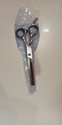 Customer photo review of Tijeras ergonómicas de entresacar 6'