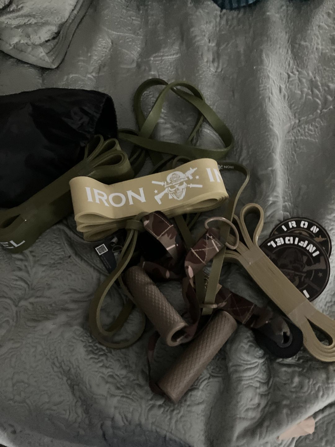 Customer photo review of Cable Machine / Resistance Band Handle Set