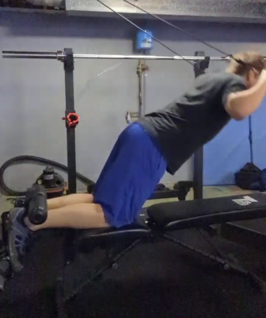Customer photo review of The Nordic Weight Bench