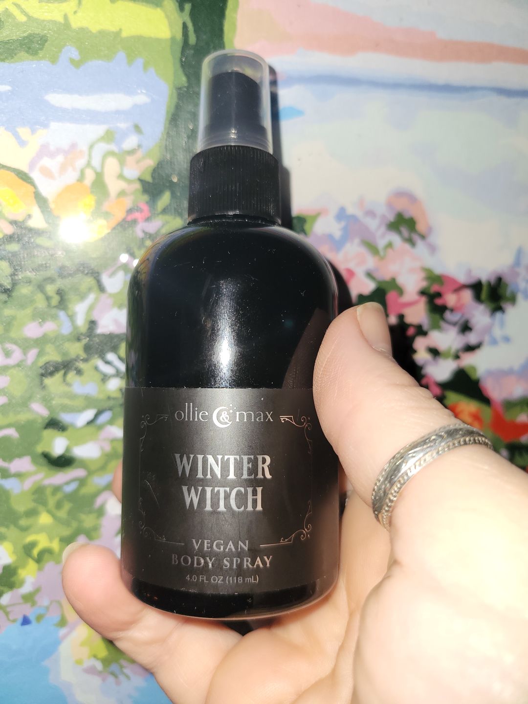 Customer photo review of Winter Witch Body Spray