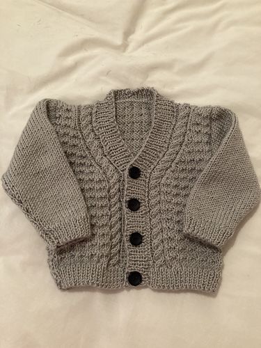 Customer photo review of Baby Mystery Knitting Box