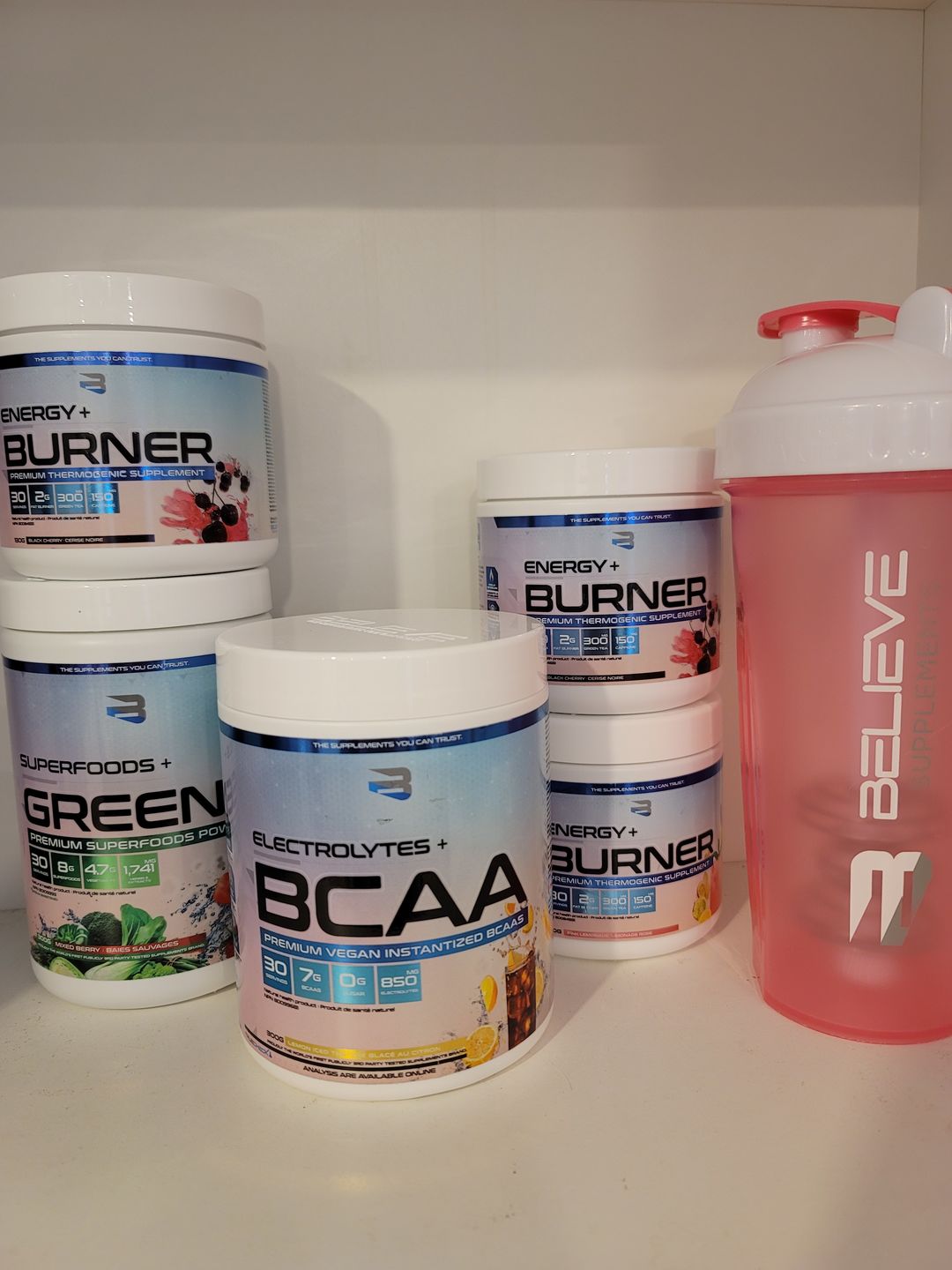 Customer photo review of BCAA