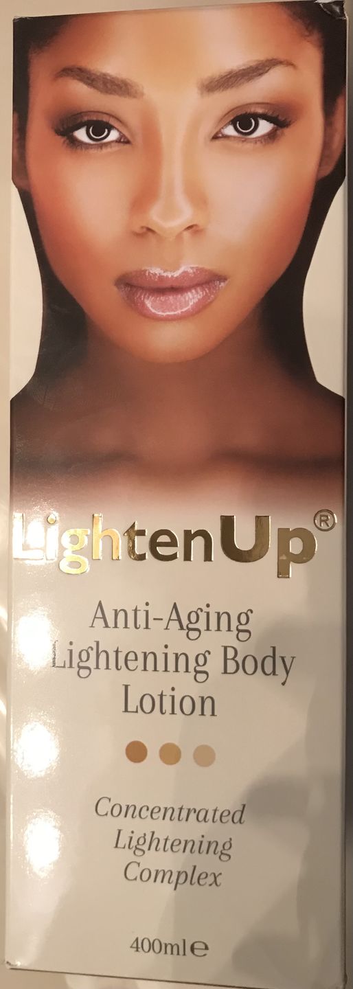 Customer photo review of Omic LightenUp Anti-Aging Lightening Body Lotion - 400ml