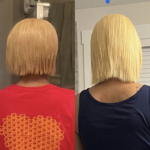 Customer photo review of Growth & Hydration Combo