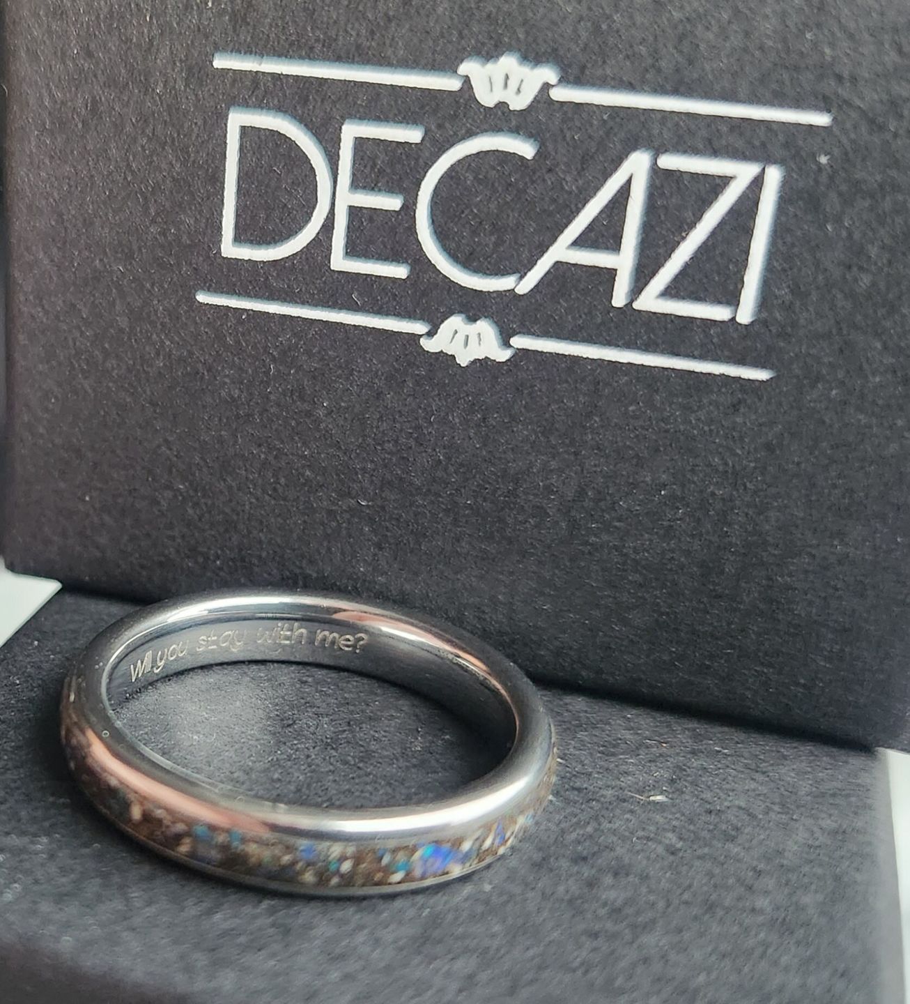 Customer photo review of Custom Jewelry Engraving